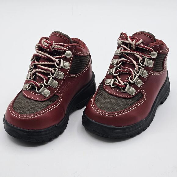 Colorado Baby Hiking Boots | Lace-Up | Brick Red New | Durable Outdoor Footwear - Picture 3 of 7